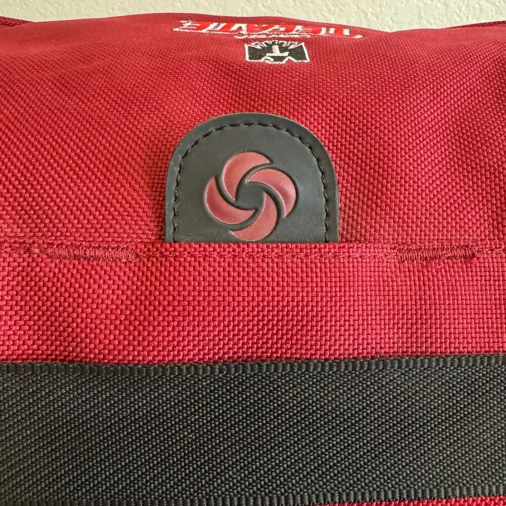 Samsonite red black